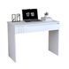 Рабочий стол с ящиком 100 см для дома/офиса фасад МДФ Портленд КС-2 белый (00492) 2685861937 фото 2