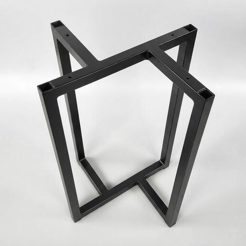 Металлический каркас для журнального столика &Oslash;50&times;45 см черный 1106-50 фото