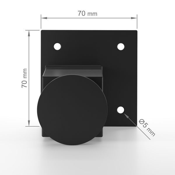 Ножка регулируемая из металла H=300mm, Стальная профильная труба: 40x40x1,2mm 1208 фото